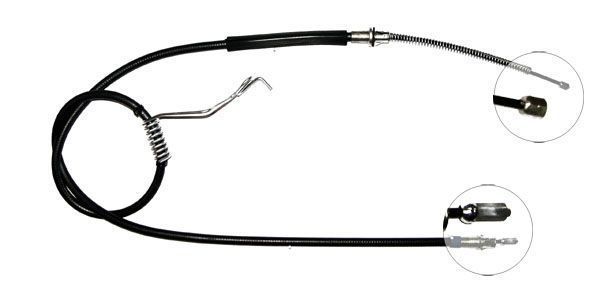 Tirette à câble, frein de stationnement | F.BECKER_LINE