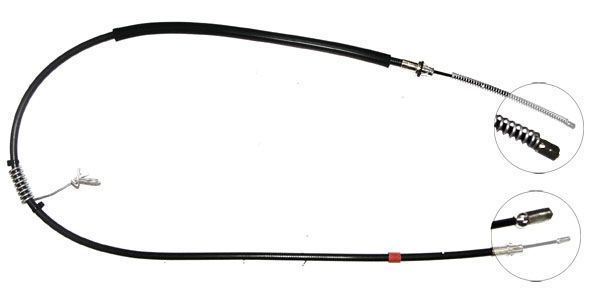 Tirette à câble, frein de stationnement | F.BECKER_LINE