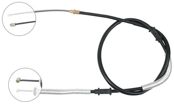 Tirette à câble, frein de stationnement | F.BECKER_LINE