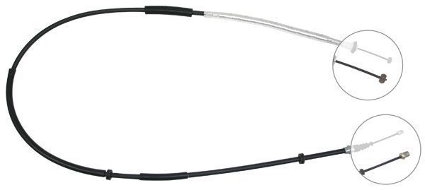 Tirette à câble, frein de stationnement | F.BECKER_LINE