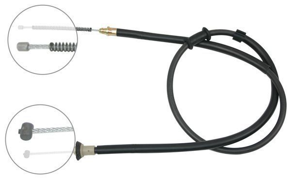 Tirette à câble, frein de stationnement | F.BECKER_LINE