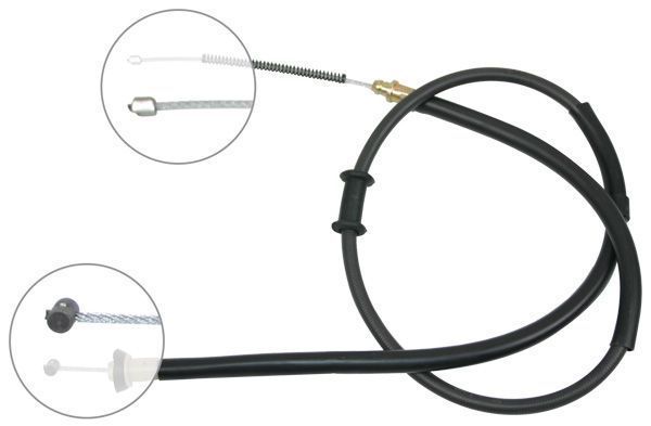 Tirette à câble, frein de stationnement | F.BECKER_LINE