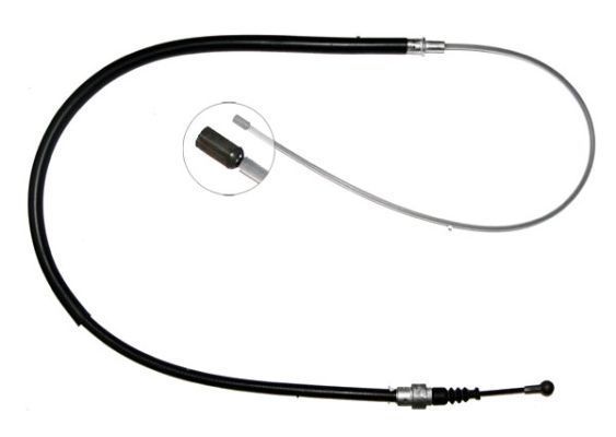 Tirette à câble, frein de stationnement | F.BECKER_LINE