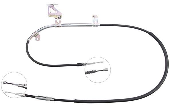 Tirette à câble, frein de stationnement | F.BECKER_LINE