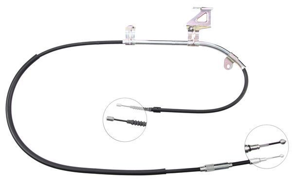 Tirette à câble, frein de stationnement | F.BECKER_LINE