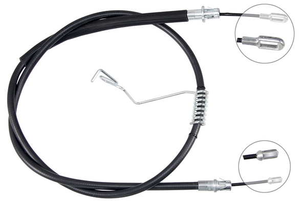 Tirette à câble, frein de stationnement | F.BECKER_LINE