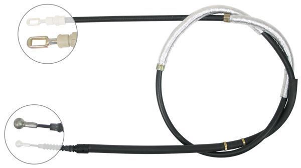 Tirette à câble, frein de stationnement | F.BECKER_LINE