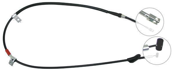 Tirette à câble, frein de stationnement | F.BECKER_LINE