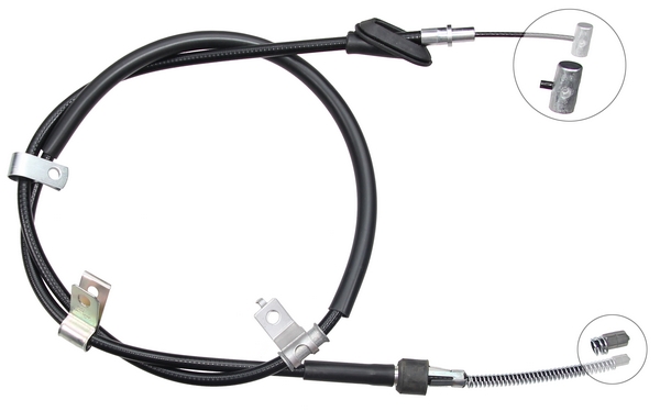 Tirette à câble, frein de stationnement | F.BECKER_LINE