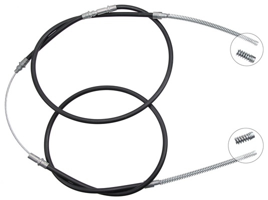 Tirette à câble, frein de stationnement | F.BECKER_LINE