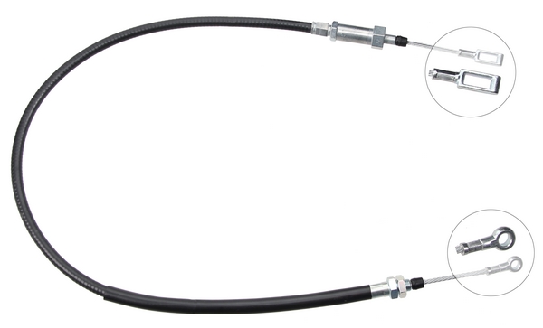 Tirette à câble, frein de stationnement | F.BECKER_LINE