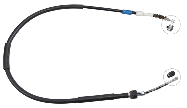 Tirette à câble, frein de stationnement | F.BECKER_LINE