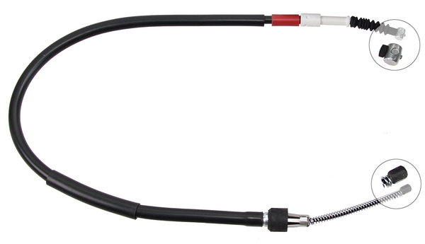 Tirette à câble, frein de stationnement | F.BECKER_LINE