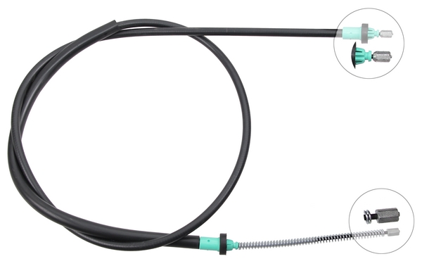 Tirette à câble, frein de stationnement | F.BECKER_LINE