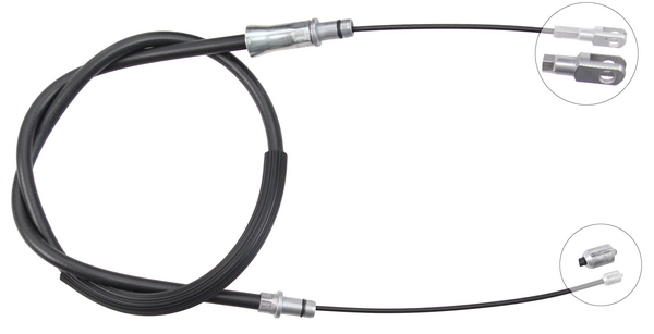 Tirette à câble, frein de stationnement | F.BECKER_LINE