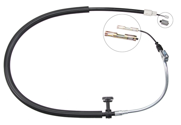 Tirette à câble, frein de stationnement | F.BECKER_LINE