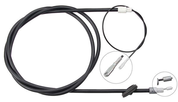 Tirette à câble, frein de stationnement | F.BECKER_LINE