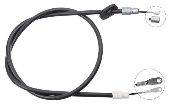 Tirette à câble, frein de stationnement | F.BECKER_LINE