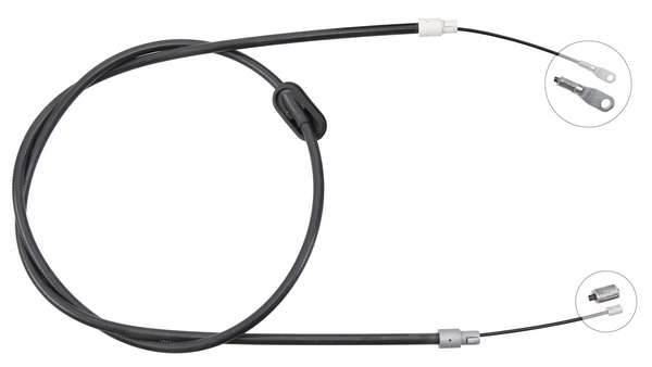 Tirette à câble, frein de stationnement | F.BECKER_LINE