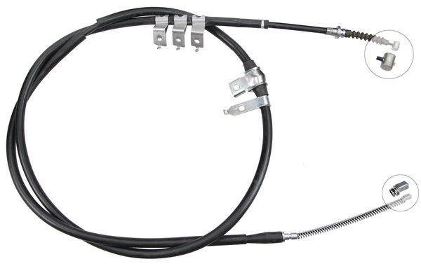 Tirette à câble, frein de stationnement | F.BECKER_LINE