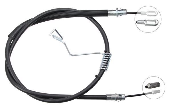 Tirette à câble, frein de stationnement | F.BECKER_LINE