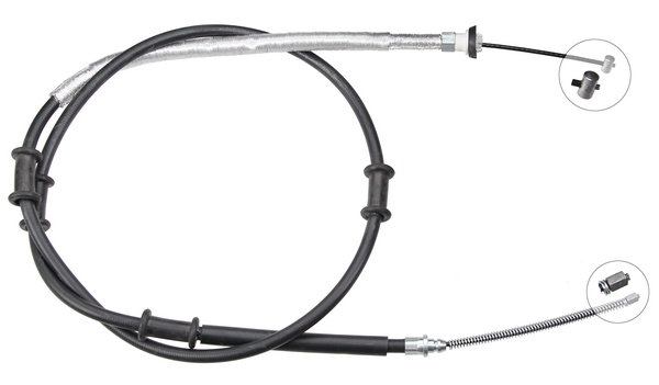 Tirette à câble, frein de stationnement | F.BECKER_LINE