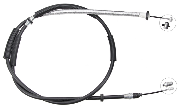 Tirette à câble, frein de stationnement | F.BECKER_LINE