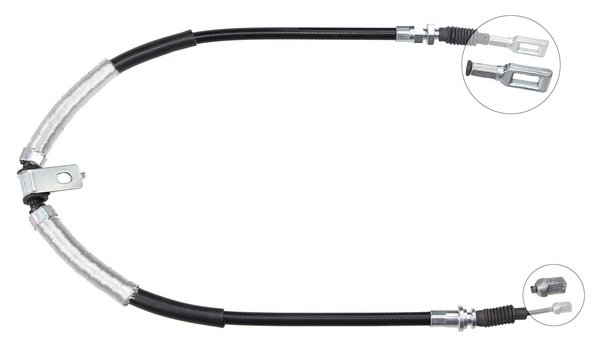 Tirette à câble, frein de stationnement | F.BECKER_LINE