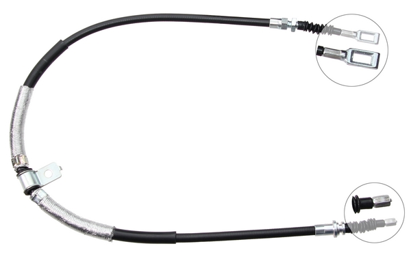 Tirette à câble, frein de stationnement | F.BECKER_LINE