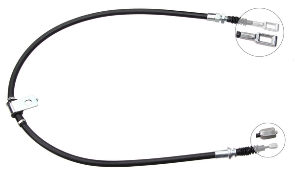 Tirette à câble, frein de stationnement | F.BECKER_LINE