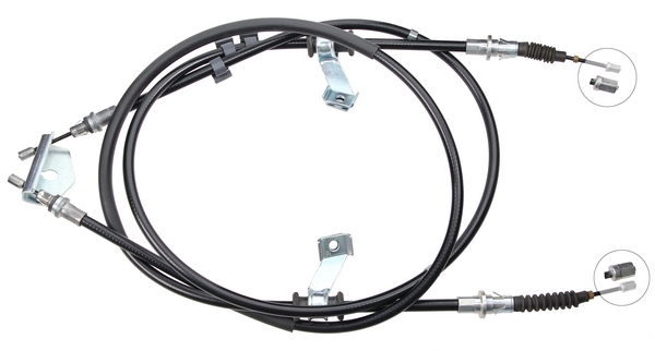 Tirette à câble, frein de stationnement | F.BECKER_LINE