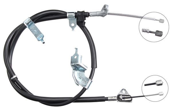 Tirette à câble, frein de stationnement | F.BECKER_LINE