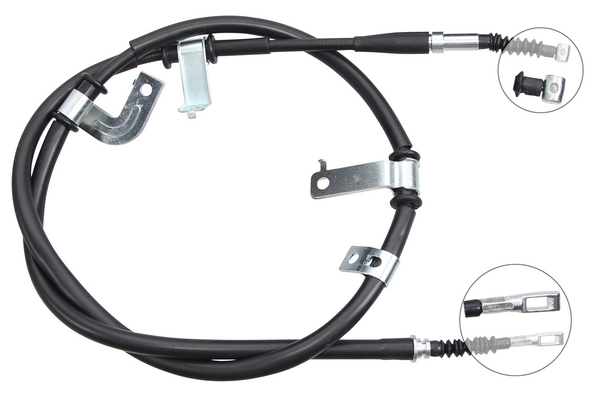 Tirette à câble, frein de stationnement | F.BECKER_LINE