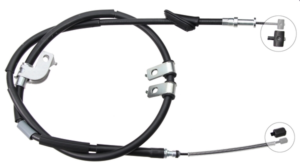 Tirette à câble, frein de stationnement | F.BECKER_LINE