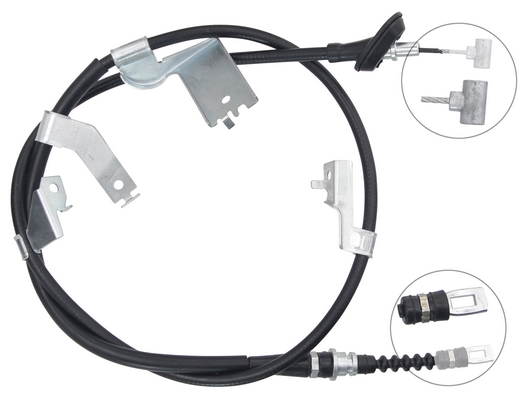 Tirette à câble, frein de stationnement | F.BECKER_LINE