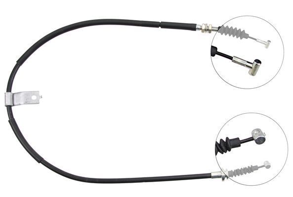 Tirette à câble, frein de stationnement | F.BECKER_LINE