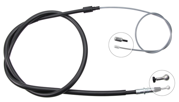 Tirette à câble, frein de stationnement | F.BECKER_LINE