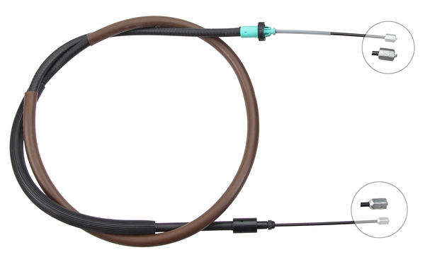 Tirette à câble, frein de stationnement | F.BECKER_LINE