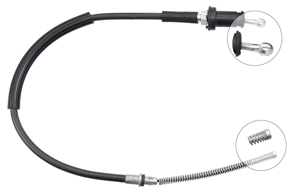 Tirette à câble, frein de stationnement | F.BECKER_LINE