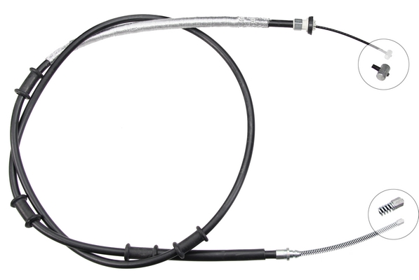 Tirette à câble, frein de stationnement | F.BECKER_LINE