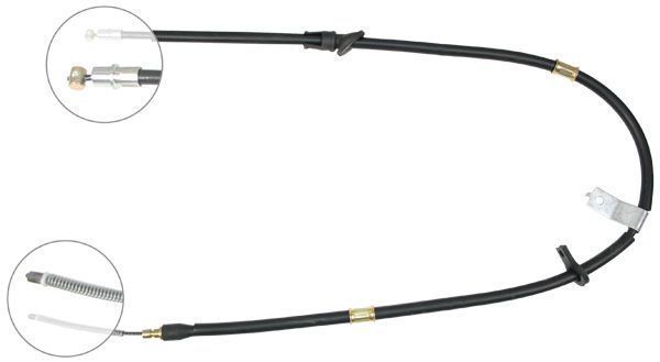 Tirette à câble, frein de stationnement | F.BECKER_LINE