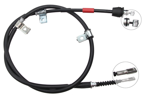 Tirette à câble, frein de stationnement | F.BECKER_LINE