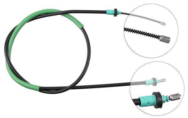 Tirette à câble, frein de stationnement | F.BECKER_LINE