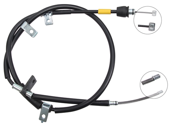 Tirette à câble, frein de stationnement | F.BECKER_LINE