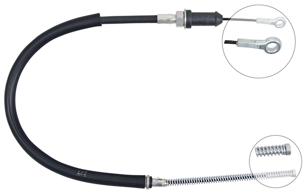 Tirette à câble, frein de stationnement | F.BECKER_LINE