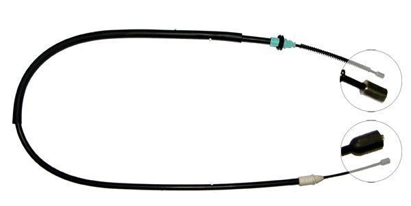 Tirette à câble, frein de stationnement | F.BECKER_LINE