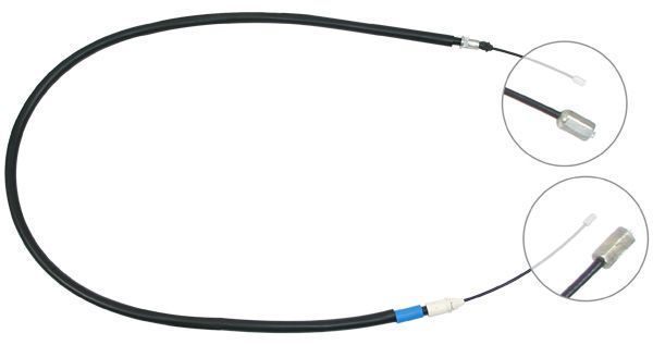 Tirette à câble, frein de stationnement | F.BECKER_LINE