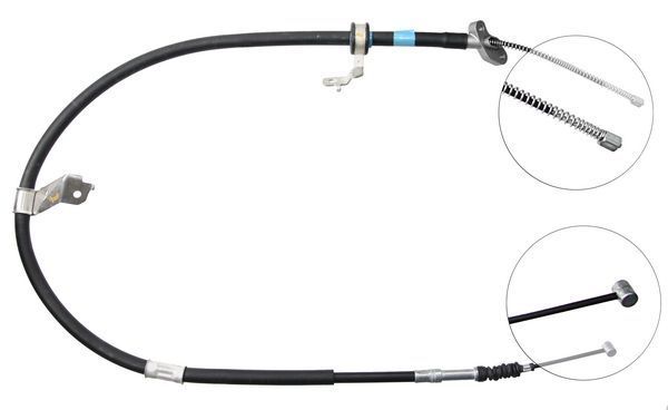 Tirette à câble, frein de stationnement | F.BECKER_LINE