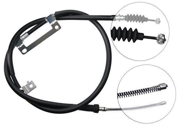 Tirette à câble, frein de stationnement | F.BECKER_LINE