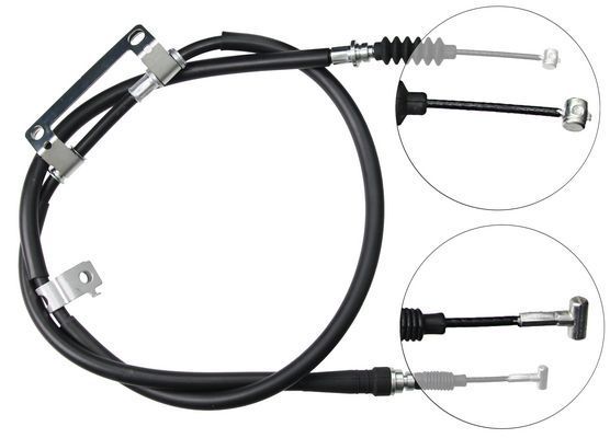 Tirette à câble, frein de stationnement | F.BECKER_LINE